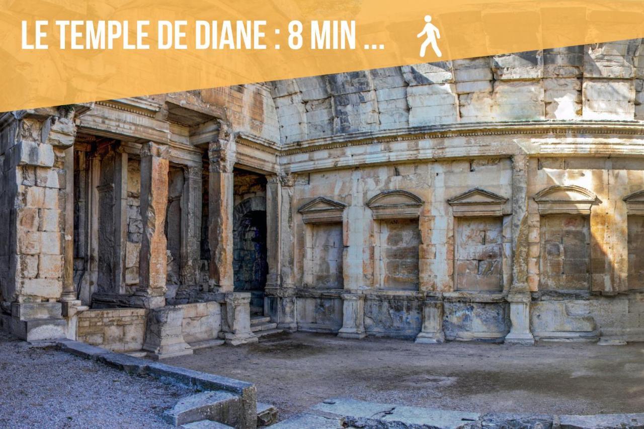 Nimes: Appartement L'Auguste Centre-Ville. Exteriör bild